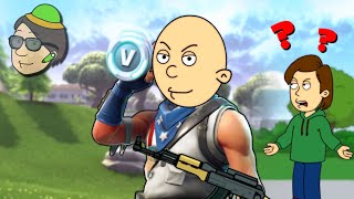 Caillous Fortnite Addiction Spends Money on VBucks [upl. by Nael364]