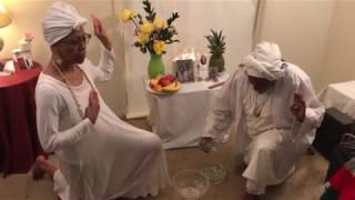 Ancestral Veneration Part 2  How To Pour Libation  Demonstration [upl. by Carlota]