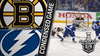 043018 Second Round Gm2 Bruins  Lightning [upl. by Eelesor]