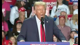 OMG Trump makes FATAL MISTAKE in FINAL MOMENTS of last rally [upl. by Weider824]