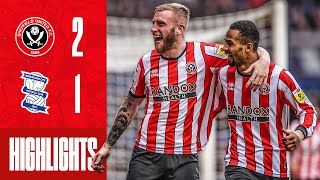 Ndiaye Assist McAtee amp McBurnie goals  Birmingham 12 Sheffield United  Championship highlights [upl. by Malorie]