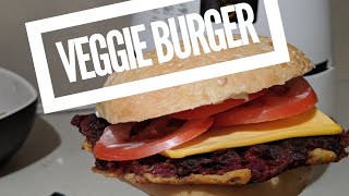 Delicious Vegetarian Burger using Lentils and Beetroot [upl. by Meekyh898]