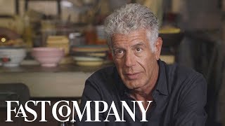 Anthony Bourdain  Our Last Full Interview  Fast Company [upl. by Loziram]