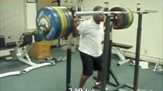 240 Kg RAW squat  86kg [upl. by Etienne]