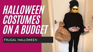 Budget Halloween Costumes for Kids  No Sew  Frugal Halloween [upl. by Justicz422]