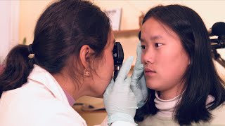 ASMR Detailed Eye Exam with Ophthalmoscope Real Person Medical Roleplay [upl. by Lancelot376]