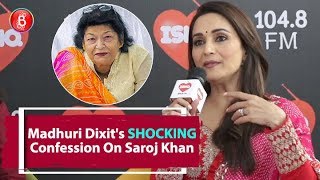 Madhuri Dixits SHOCKING Confession On Working With Saroj Khan [upl. by Mckenzie]