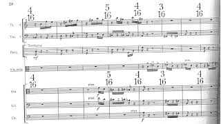 Krzysztof Penderecki Viola Concerto 1983 with score [upl. by Ellehsim]