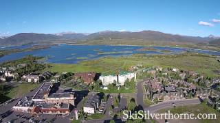 Aerial Drones Eye View Flight Over Frisco Colorado [upl. by Pik]