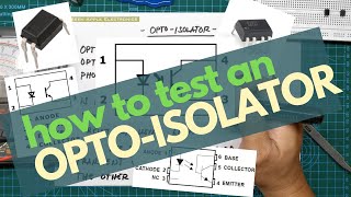 OPTOISOLATOR  Basic details and How to test [upl. by Adrianne]