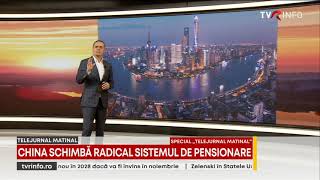 Reformă crucială a sistemului de pensii în China Crește vârsta de pensionare [upl. by Mur931]