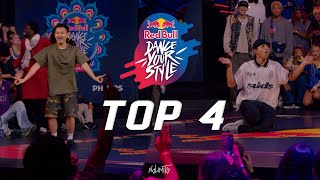 MT Pop vs T  TOP 4  Red Bull Dance Your Style World Final 2024 Mumbai [upl. by Akciret676]