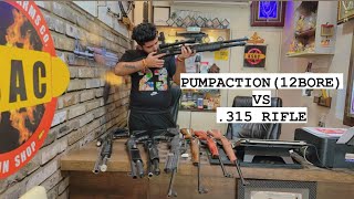 315 RIFLE VS PUMPACTION 12BORE COMPARISION INFORMATIVE VIDEO 8360981171 [upl. by Raouf]