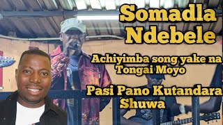 Somadla Ndebele Achiyimba Song Yake Na Tongai Moyo Haa Pasi Pano kutandara Shuwa Honai Video Iri [upl. by Fuld839]