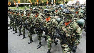 Desfile militar 20 de julio 2018 bogotá Colombia [upl. by Marja228]