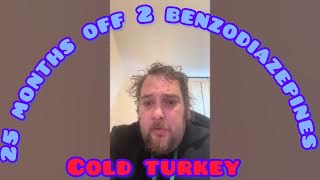 TWO Benzodiazepine medications  Zopiclone  80mg Methadone COLD TURKEY withdrawal  how I’m doing [upl. by Aihsak]