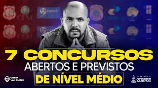 7 Concursos de NÍVEL MÉDIO no DF com Salário de Até R 1200000 [upl. by Haddad]