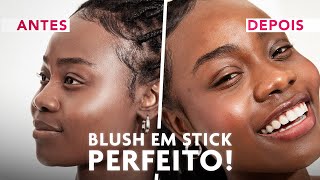 Blush em stick PERFEITO [upl. by Aicelet931]