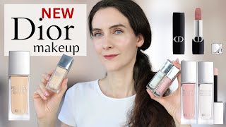 NEW DIOR Forever Glow Star Filter amp Dior Forever Glow Maximizer  Review amp Swatches  DEMO [upl. by Blithe]