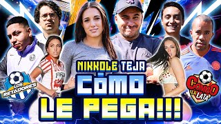 Nikkole Teja belleza y futbol VS Alex Pérez Manu Zamo y Humbert en LaReta [upl. by Ytsihc]