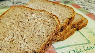 Easy and Healthy Sprouted Wheat Flour Whole Grain  Multigrain Bread in a Bread Machine [upl. by Olraced889]