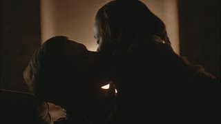 The Vampire Diaries 7x22 Bonnie almost kills Enzo Bonnie and Enzo kiss [upl. by Ylus]