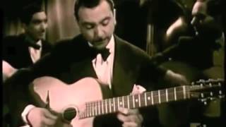 Django Reinhardt CLIP performing live 1945 [upl. by Lantz]