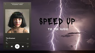 The Greatest  Sia  Speed up tiktok [upl. by Nageek]