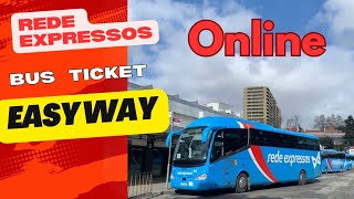 How To Buy Bus Ticket Online Portugal rede expressos bus ticket [upl. by Lucey550]