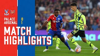 Match Highlights Crystal Palace 01 Arsenal [upl. by Seyler]