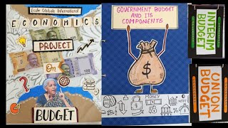 GOVERNMENT BUDGET PROJECT  Budget 202425  Class XII  CBSE  Economics Project [upl. by Etennaej]