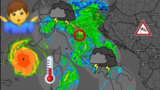 Condizioni meteo in Italia per domenica 6 ottobre 2024 e previsioni meteo per i prossimi giorni [upl. by Natty]