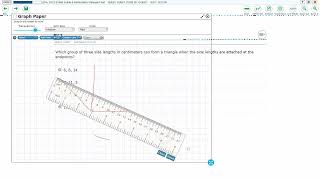 6th Grade Math STAAR Triangles 68A  7 [upl. by Raama409]