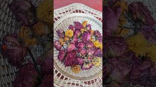 How to reuse dried flowers Potpourri making shorts potpourri dryflowers [upl. by Ahsele]