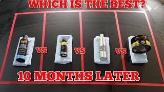 Whats The Best 10 Month Update Gyeon Can Coat v Meguiars Hybrid Coating v Carpro Lite v Fusso Coat [upl. by Asiluy]