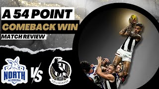 North Melbourne vs Collingwood  Match Review  AFL Round 14 2024 [upl. by Tibbitts]