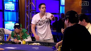 Luke Schwartz Goes Loco  Poker Legends  Premier League Poker  partypoker ClassicHands [upl. by Aikrehs46]