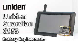 Uniden Guardian G955 Battery Replacement CSUND955SL [upl. by Armil]