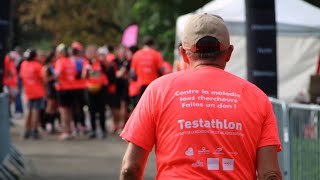 Courir pour soutenir la recherche médicale  Testathlon 2024 à Lyon pour la Fondationdigestscience [upl. by Achilles]