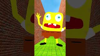 CHOOSE YOUR FAVORITE ALL SIZE SPONGEBOB EXE FAMILY in THE MAZE in Garrys Mod [upl. by Romilda126]