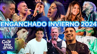 ENGANCHADO INVIERNO 2024 ❄️🎶 LO MEJOR DEL CUARTETO [upl. by Atniuqal337]