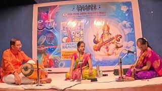 From Chembur Concert Pranathi Ganapuram  Mamava Meenakshi  Varali [upl. by Adehsar]