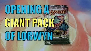 MTG  Opening A GIANT Pack Of Lorwyn Magic Crack a pack of The Gathering [upl. by Anabelle]