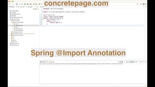 Spring Import Annotation [upl. by Meridel]