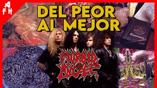 MORBID ANGEL  Rankeando del PEOR al MEJOR ÁLBUM [upl. by Galang]