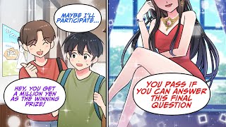 Manga Dub I a poor guy decided to participate in the contest RomCom [upl. by Jaehne]