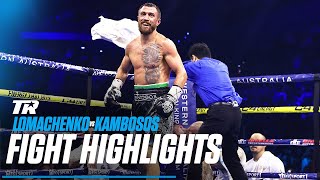 The Dominating SKILL From Vasiliy Lomachenko Against George Kambosos  FIGHT HIGHLIGHTS [upl. by Usanis354]