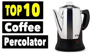 Best Coffee Percolator For Camping  Top 10 Large Coffee Maker for Office and Home Use [upl. by Dotty579]