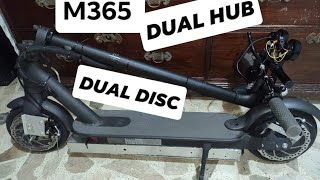 Make M365 DIY Dual Hub Motor and Dual Disc Brake at Home [upl. by Suoicerpal]