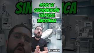 Dosis de cardioversión eléctrica ⚡️🫀 emergency [upl. by Hatnamas780]